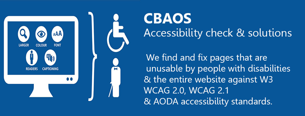 Website Accessibility check AODA calgary